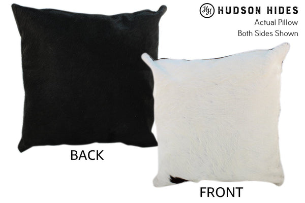 Black and White Cowhide Pillow #10137