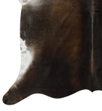 Dark Grey Cowhide Rug #12522