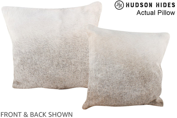 Grey Cowhide Pillow #A13522
