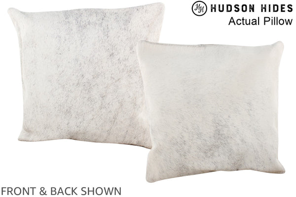 Grey Cowhide Pillow #A13539