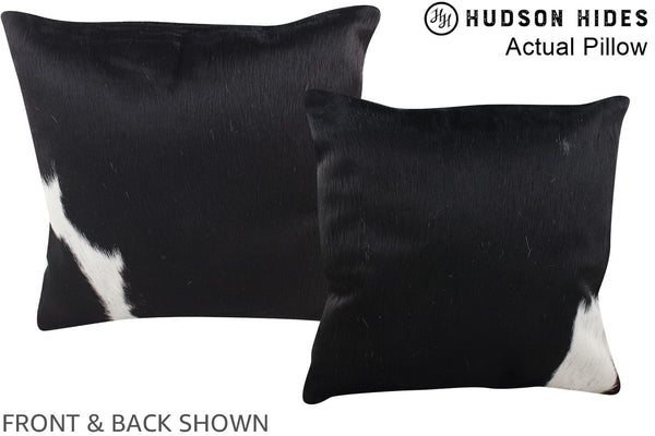 Black and White Cowhide Pillow #A13564