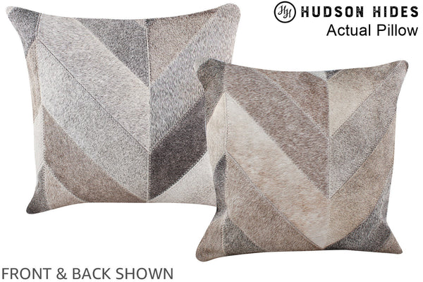 Patchwork Cowhide Pillow #A13576