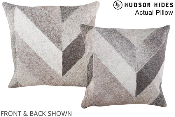 Patchwork Cowhide Pillow #A13654
