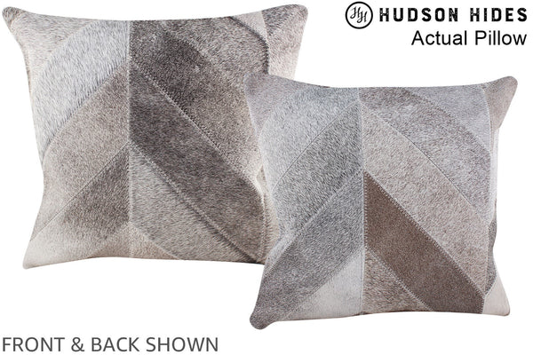 Patchwork Cowhide Pillow #A13655
