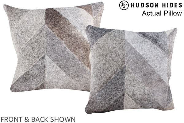 Patchwork Cowhide Pillow #A13659