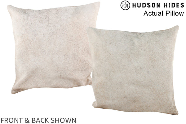 Grey Cowhide Pillow #A13782