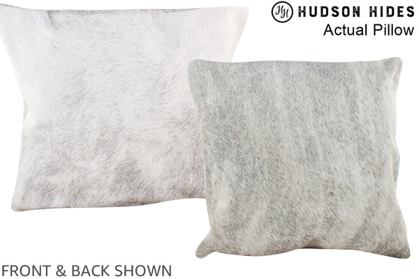 Grey Cowhide Pillow #A13799
