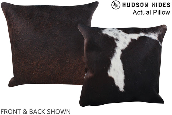 Black and White Cowhide Pillow #A13943