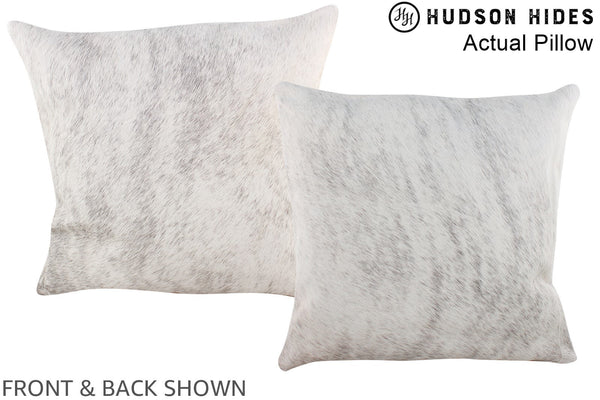 Grey Cowhide Pillow #A13995