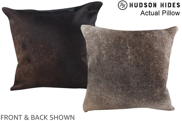 Grey Cowhide Pillow #A14047