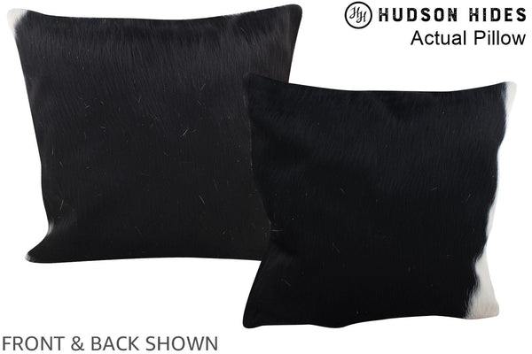 Black and White Cowhide Pillow #A14088