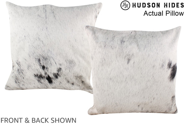 Black and White Cowhide Pillow #A14137