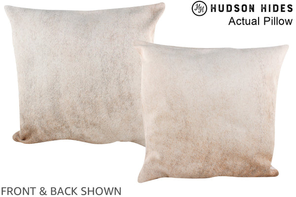 Light Brindle Cowhide Pillow #A14249