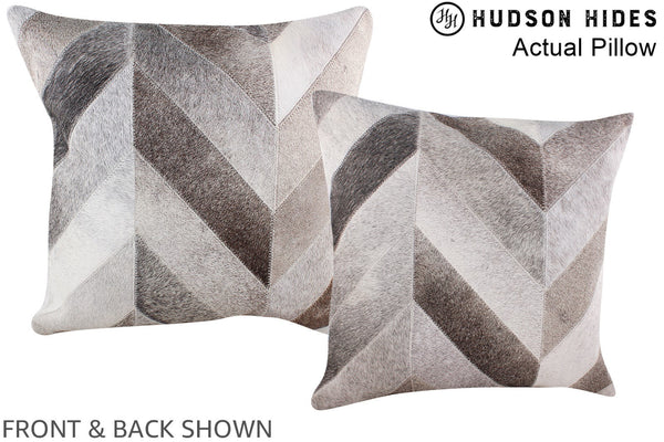 Patchwork Cowhide Pillow #A14265