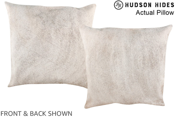 Grey Cowhide Pillow #A14312