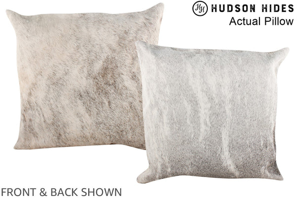 Light Brindle Cowhide Pillow #A14319