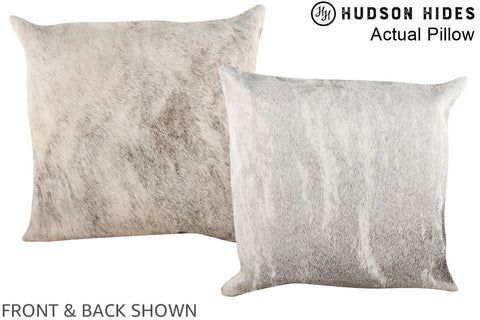 Light Brindle Cowhide Pillow #A14319