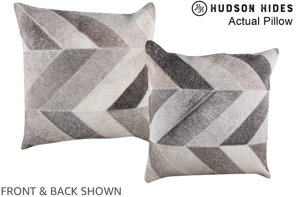 Patchwork Cowhide Pillow #A14342