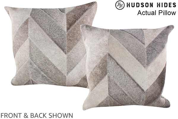 Patchwork Cowhide Pillow #A14358