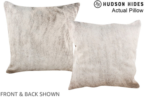 Light Brindle Cowhide Pillow #A14395