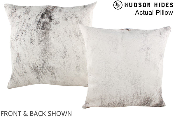 Grey Cowhide Pillow #A14401