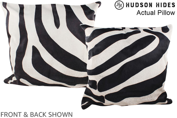 Zebra Cowhide Pillow #A14512