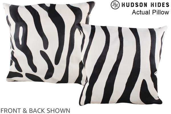 Zebra Cowhide Pillow #A14515
