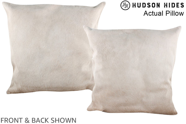 Champagne Cowhide Pillow #A14545