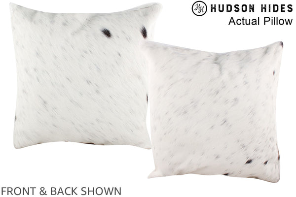 Black and White Cowhide Pillow #A14557