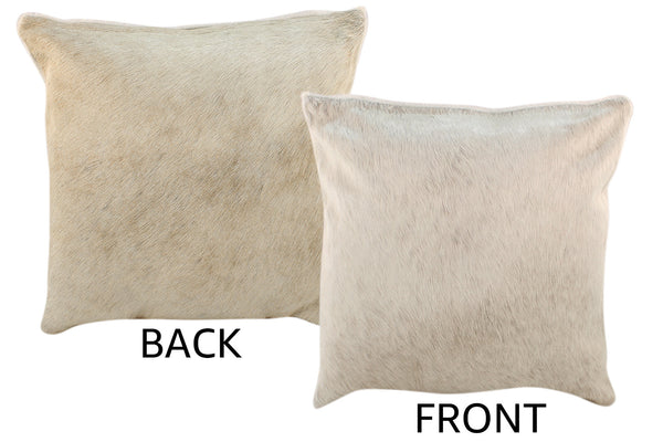 Grey Cowhide Pillow #18286