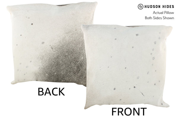 Grey Cowhide Pillow #19222