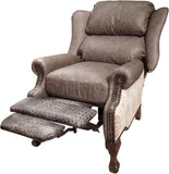Modern Ranch Wingback Recliner