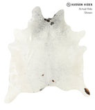 Salt and Pepper Brown Cowhide Rug #22751