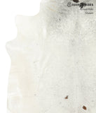Salt and Pepper Brown Cowhide Rug #22751