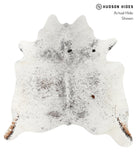 Salt and Pepper Brown Cowhide Rug #22867