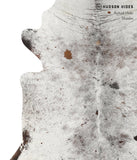 Salt and Pepper Brown Cowhide Rug #22926