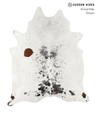 Salt and Pepper Brown Cowhide Rug #22998