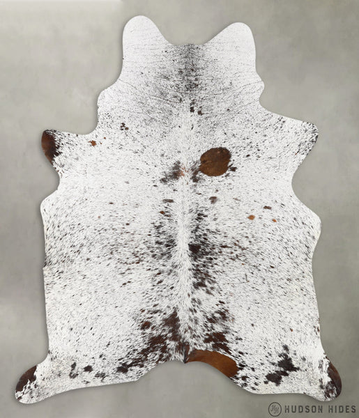 Salt and Pepper Brown X-Large Cowhide Rug #23307