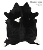 Black and White Cowhide Rug #23452
