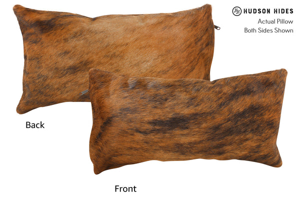 Medium Brindle Cowhide Pillow #24062