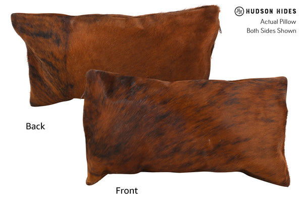 Medium Brindle Cowhide Pillow #24075