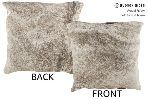 Grey Cowhide Pillow #25095