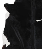 Black and White Cowhide Rug #27476