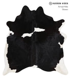 Black and White Cowhide Rug #27529