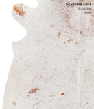 Salt and Pepper Brown Cowhide Rug #27539