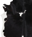 Black and White Cowhide Rug #27896