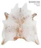 Salt and Pepper Brown Cowhide Rug #28158