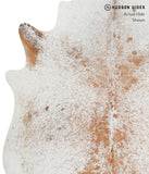 Salt and Pepper Brown Cowhide Rug #28158