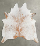 Salt and Pepper Brown X-Large Cowhide Rug #28158