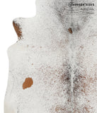 Salt and Pepper Brown Cowhide Rug #28178